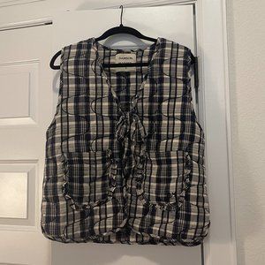 Damson Madder - Arte Tie Gilet - Quilt Vest